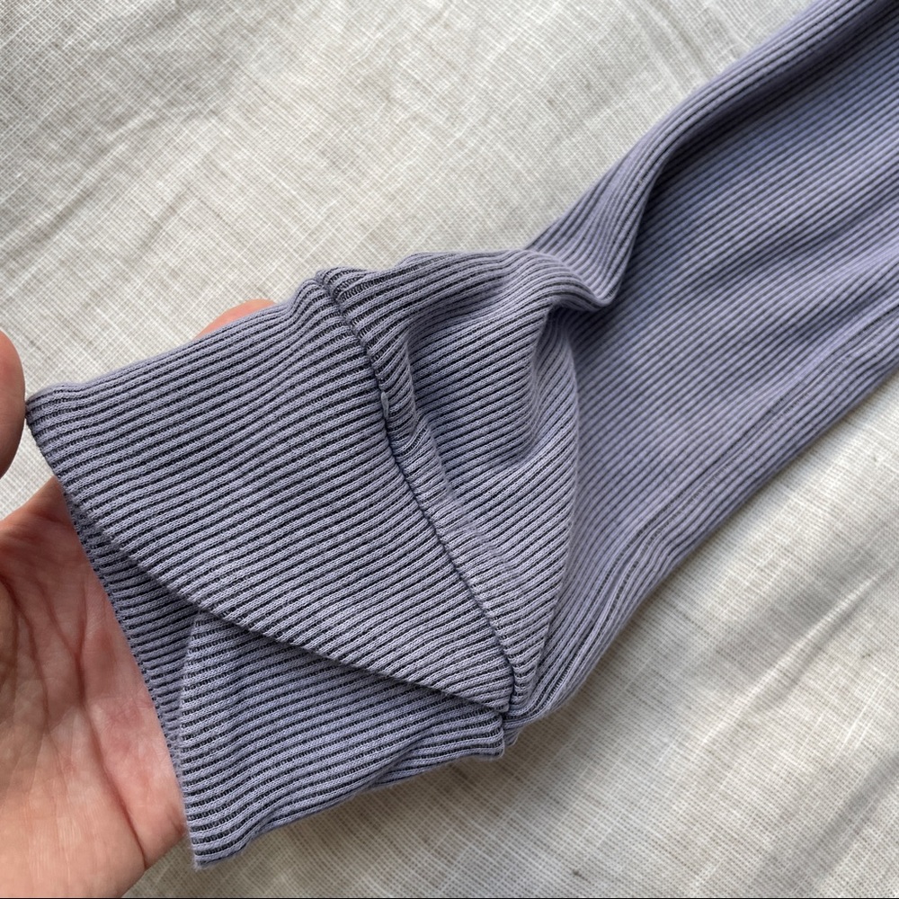 Gymshark Slounge Ribbon Joggers Pants in Steel Blue Marl XS - Picture 5 of 8